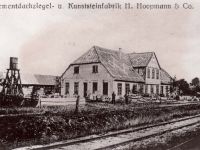 Industrie in Wildeshausen - Zementdachziegel- und Kunststeinfabrik H. Hoopmann & Co. um 1903